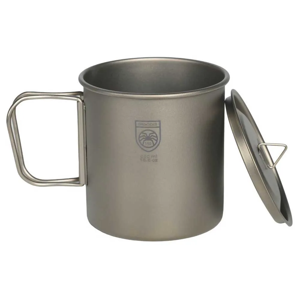 PAJAK Titanium 550ml Krus, Silver, One Size
