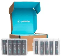 Pale Blue Sustainability Kit 8xAA/8xAAA Inkludert 1 USB-4x Micro-USB ladekabel Pale Blue Sustainability Kit 8xAA/8xAAA Inkludert 1 USB-4x Micro-USB ladekabel