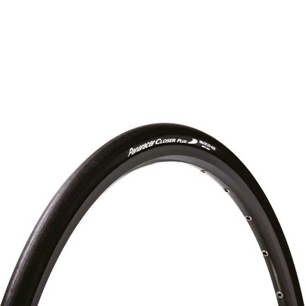 Panaracer Closer Plus 700 X 25 Racerdekk, Black, 700C x 25, Sykkeldekk