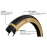 Panaracer Gravelking Semi Slick Tubeless 700 X 28 Graveldekk, Sykkeldekk