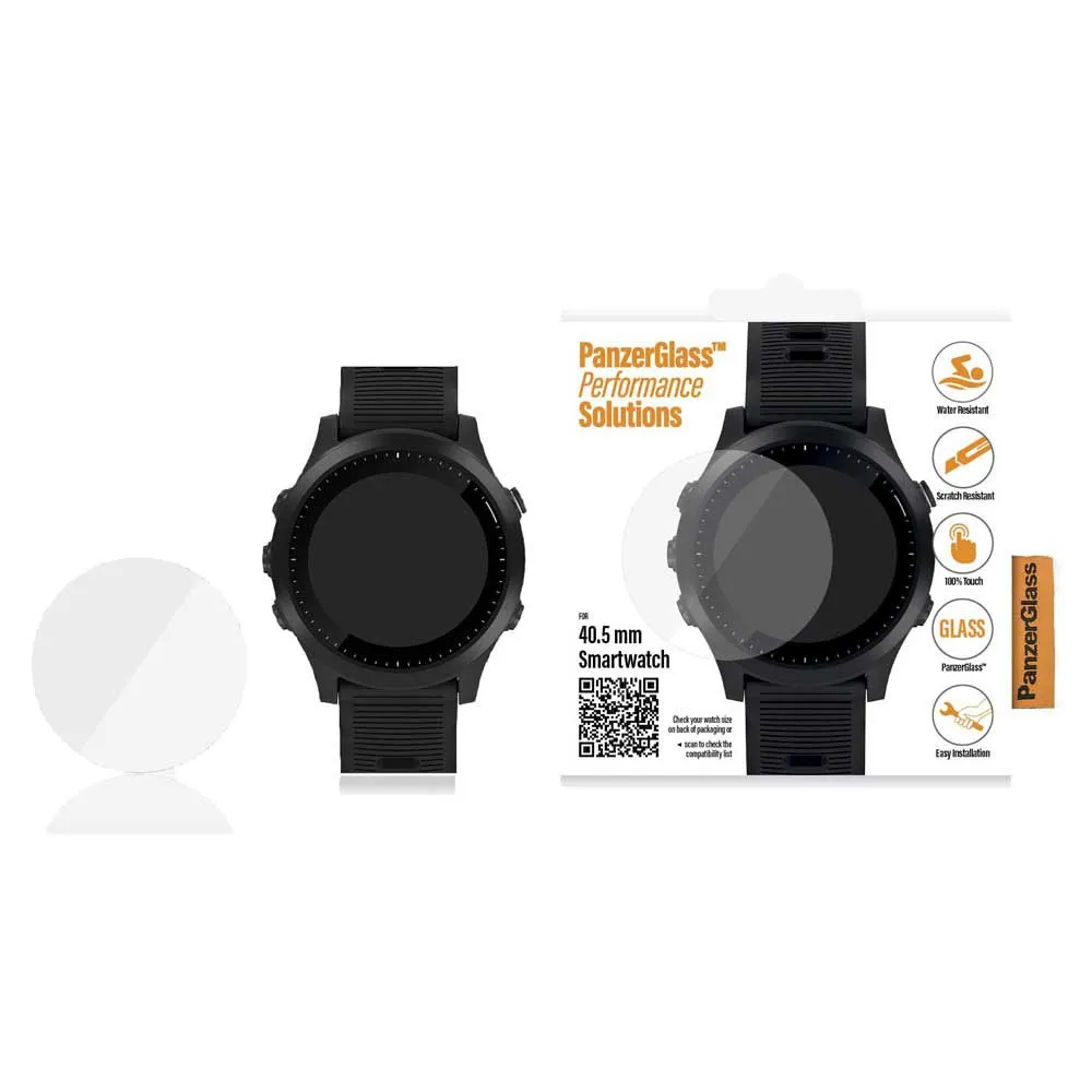 PanzerGlass Smartwatch 40.5 Mm Garmin Fenix 6x Pro Skjermbeskytter, Black, One Size