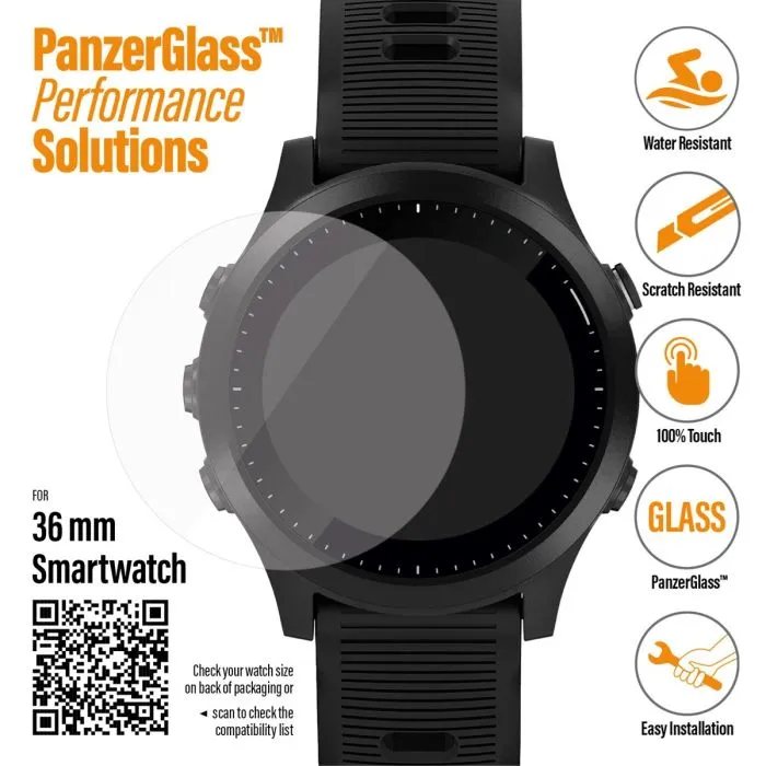 PanzerGlass SmartwatchØ 36, Transparent