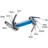 Park Tool IB-2 Multiverktøy, Blue, 1.5-8mm
