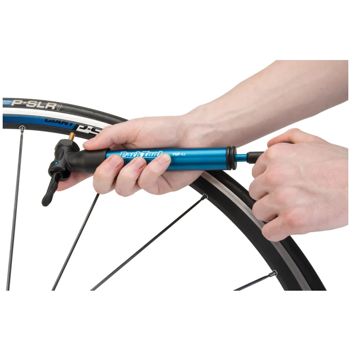Park Tool PMP-4.2 Minipumpe, Blue / black, 90psi
