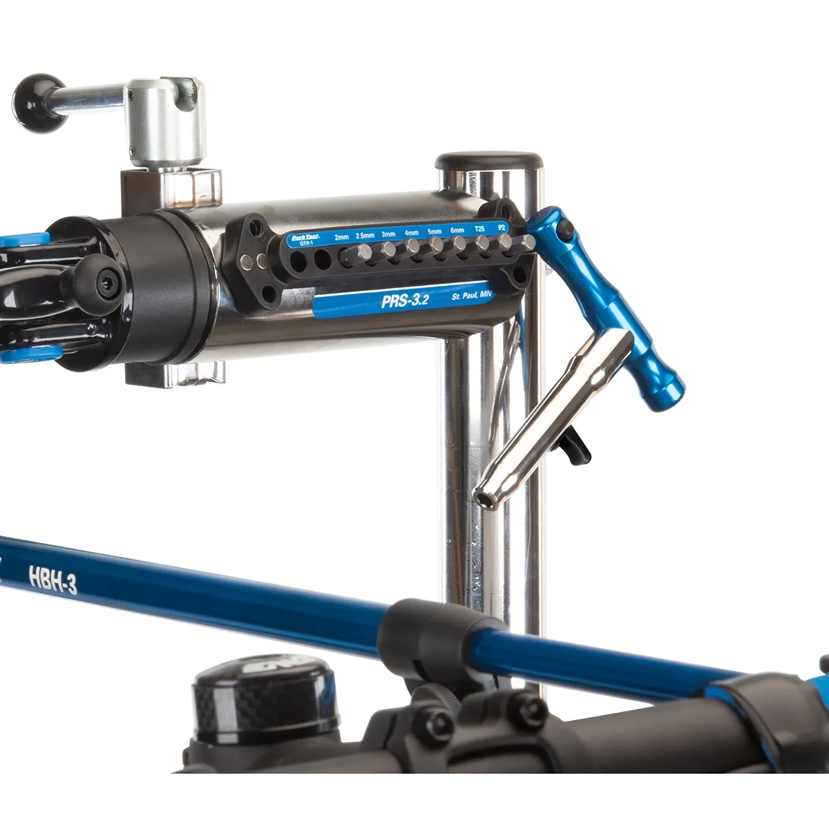 Park Tool QTH-1 Bitdriver Sett, Blue / silver, One Size