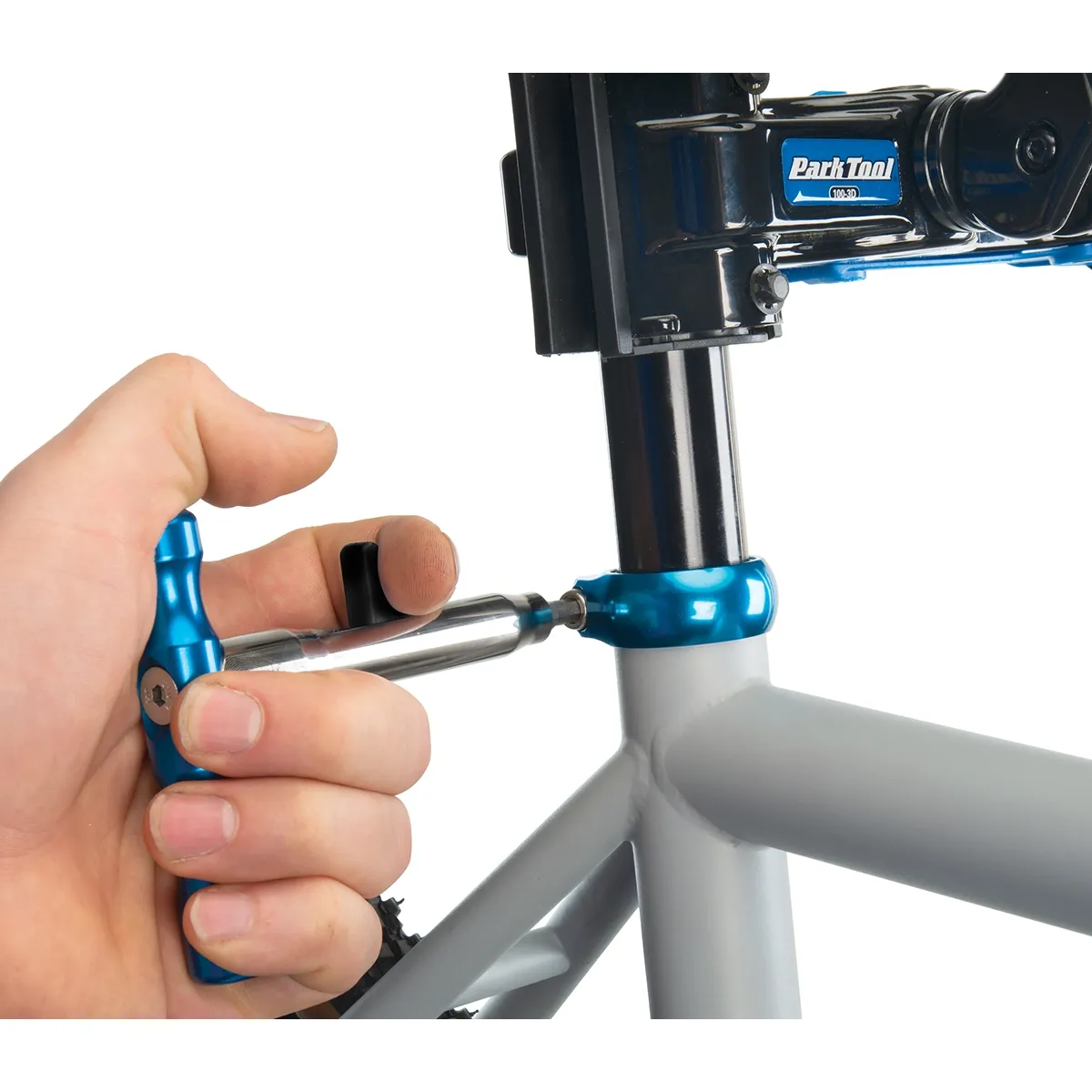 Park Tool QTH-1 Bitdriver Sett, Blue / silver, One Size