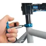 Park Tool QTH-1 Bitdriver Sett, Blue / silver, One Size