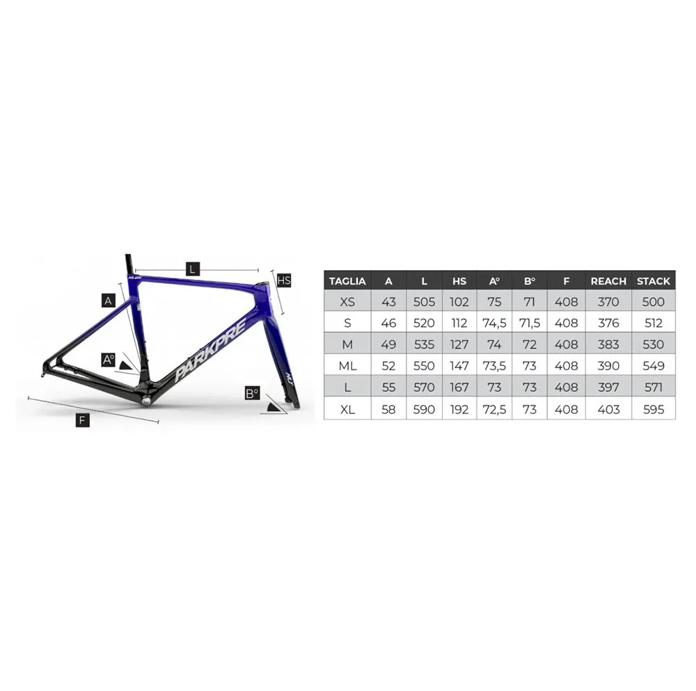 Parkpre Kl85 Dura Ace Di2 2025 Landeveissykkel Parkpre Kl85 Dura Ace Di2 2025 Landeveissykkel