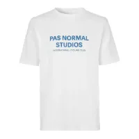 Pas Normal Studios Logo TShirt Blue Short Sleeve Pas Normal Studios Logo TShirt Blue Short Sleeve