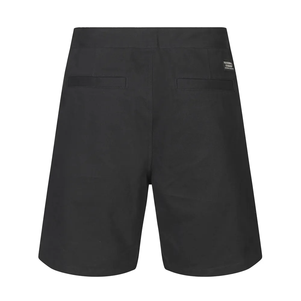 Pas Normal Studios Off Race Cotton Twill Shorts