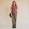 Pas Normal Studios Off Race Cotton Twill Vest