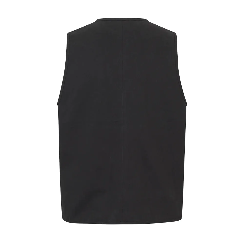 Pas Normal Studios Off Race Cottton Twill Vest