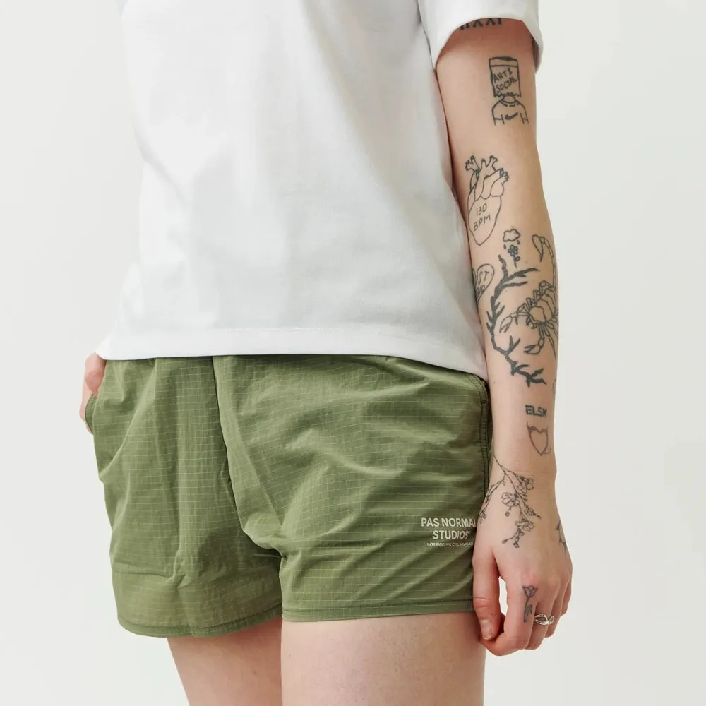 Pas Normal Studios Off Race Ripstop Women Shorts
