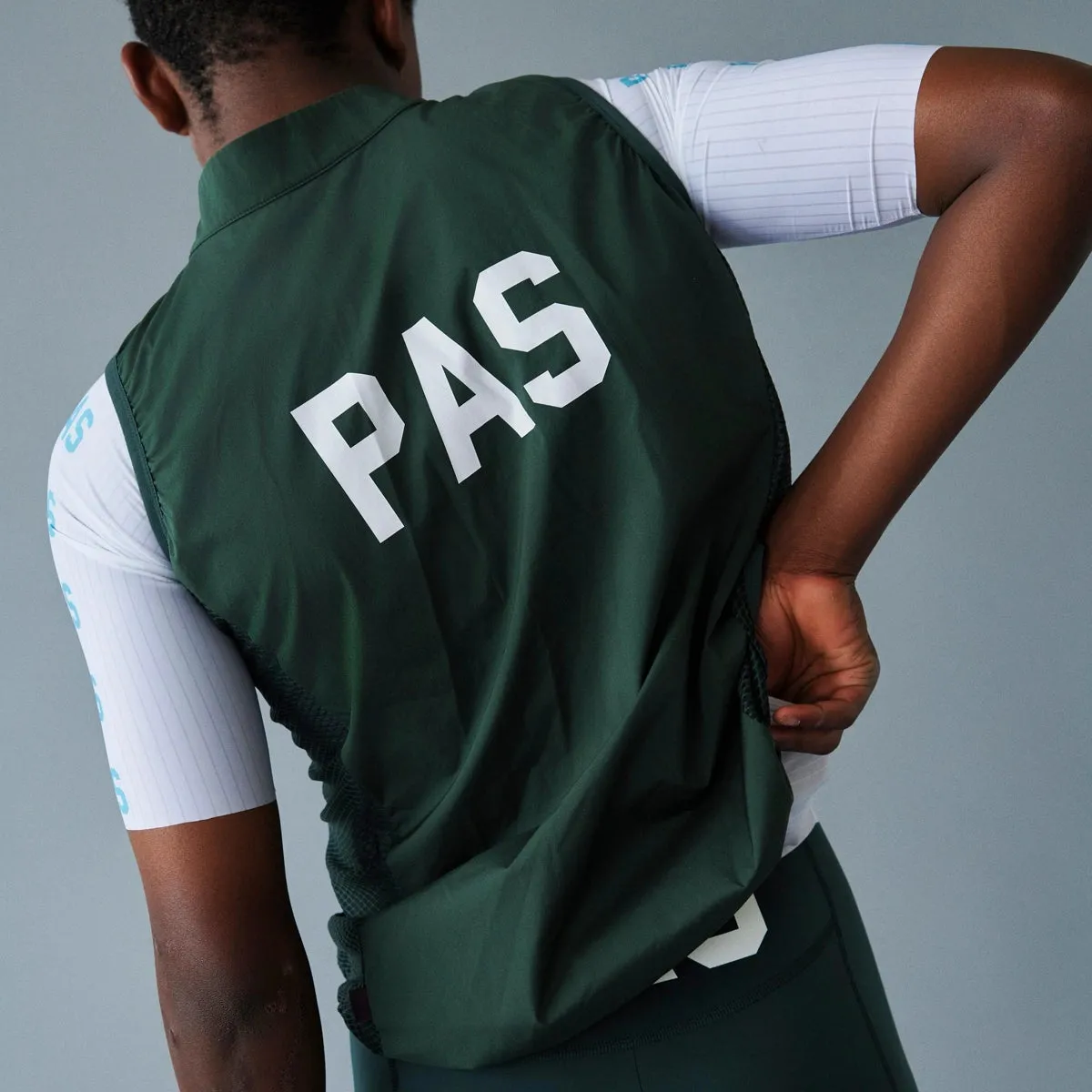 Pas Normal Studios PAS Mechanism Stow Away Gilet SS24 Pas Normal Studios PAS Mechanism Stow Away Gilet SS24