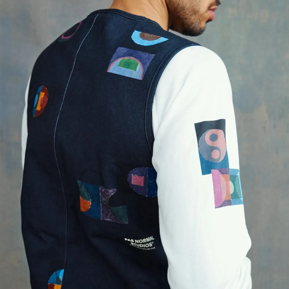 Pas Normal Studios TKO Off Race Cotton Twill Vest SS24
