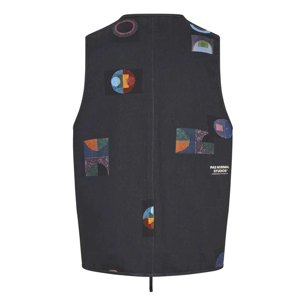 Pas Normal Studios TKO Off Race Cotton Twill Vest SS24