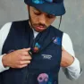 Pas Normal Studios TKO Off Race Cotton Twill Vest SS24