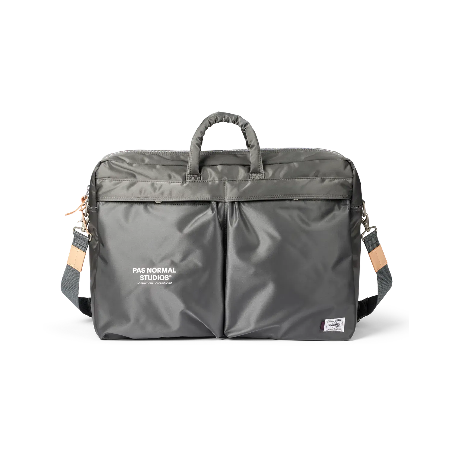 Pas Normal Studios Yoshida Porter 2 Way Briefcase '24, Grey Pas Normal Studios Yoshida Porter 2 Way Briefcase '24, Grey