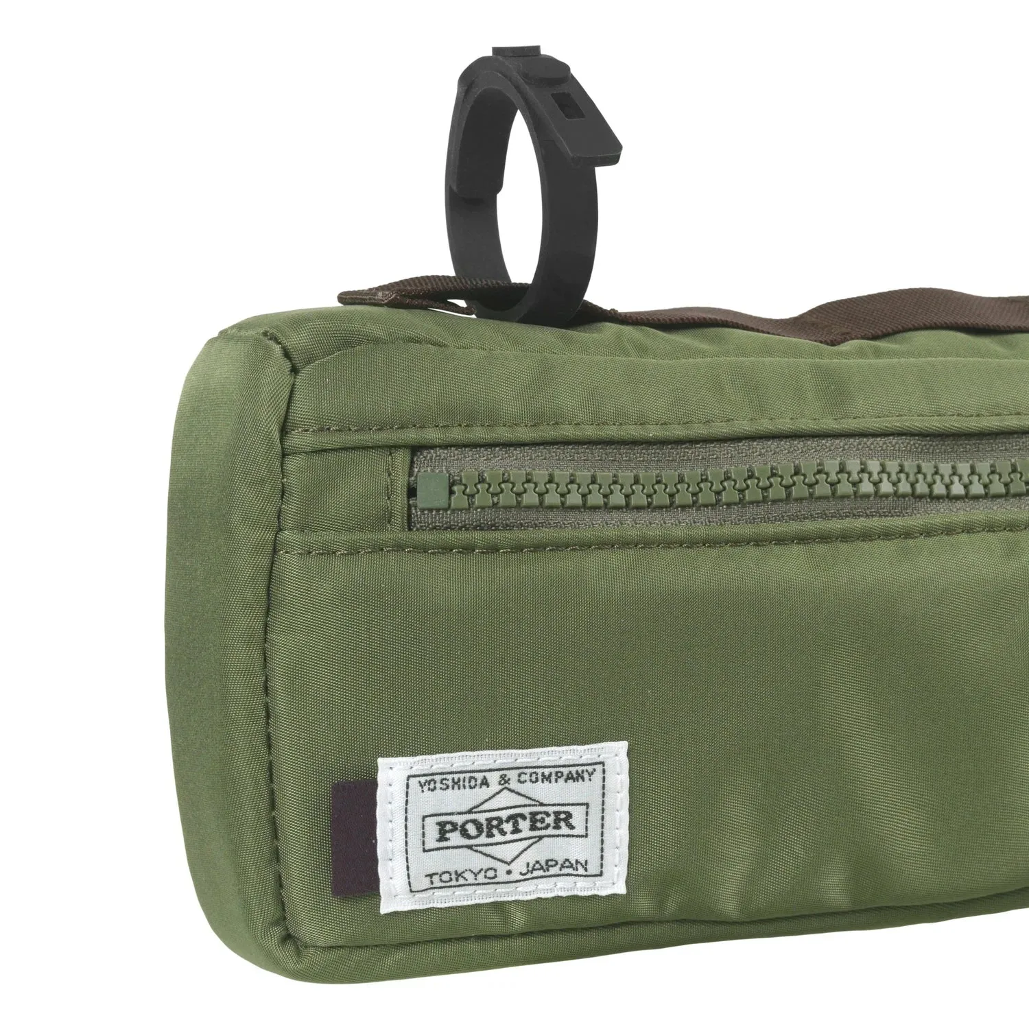 Pas Normal Studios Yoshida Porter Frame Bag '23, Light olive Pas Normal Studios Yoshida Porter Frame Bag '23, Light olive