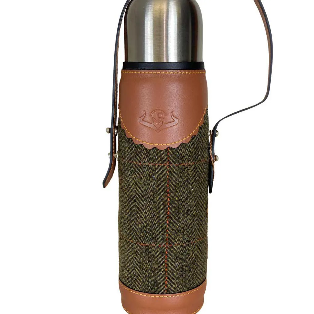 Pasion Morena Tweed G Termosflaske, Khaki / camel, One Size