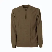 Pasion Morena Zip Round Neck Genser Pasion Morena Zip Round Neck Genser