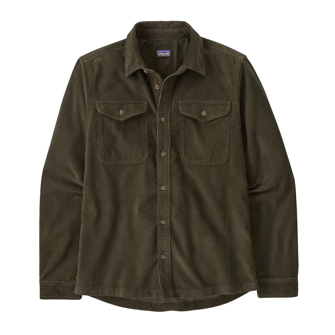 Patagonia Men's Corduroy Shirt, Pine needle green