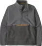 Patagonia Men's Retro Pile 1/2 Snap, Forge grey