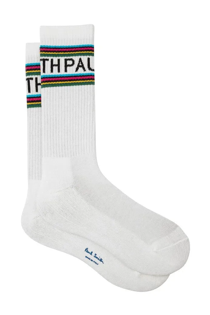 Paul Smith Big Logo Sock, Off white Paul Smith Big Logo Sock, Off white