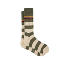 Paul Smith Fleck Stripped Ribbed Socks