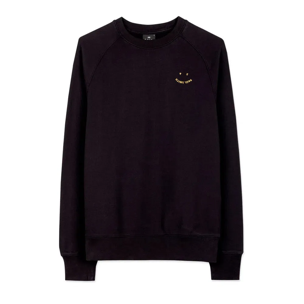 Paul Smith Sweatshirt Raglan Happy Logo Paul Smith Sweatshirt Raglan Happy Logo