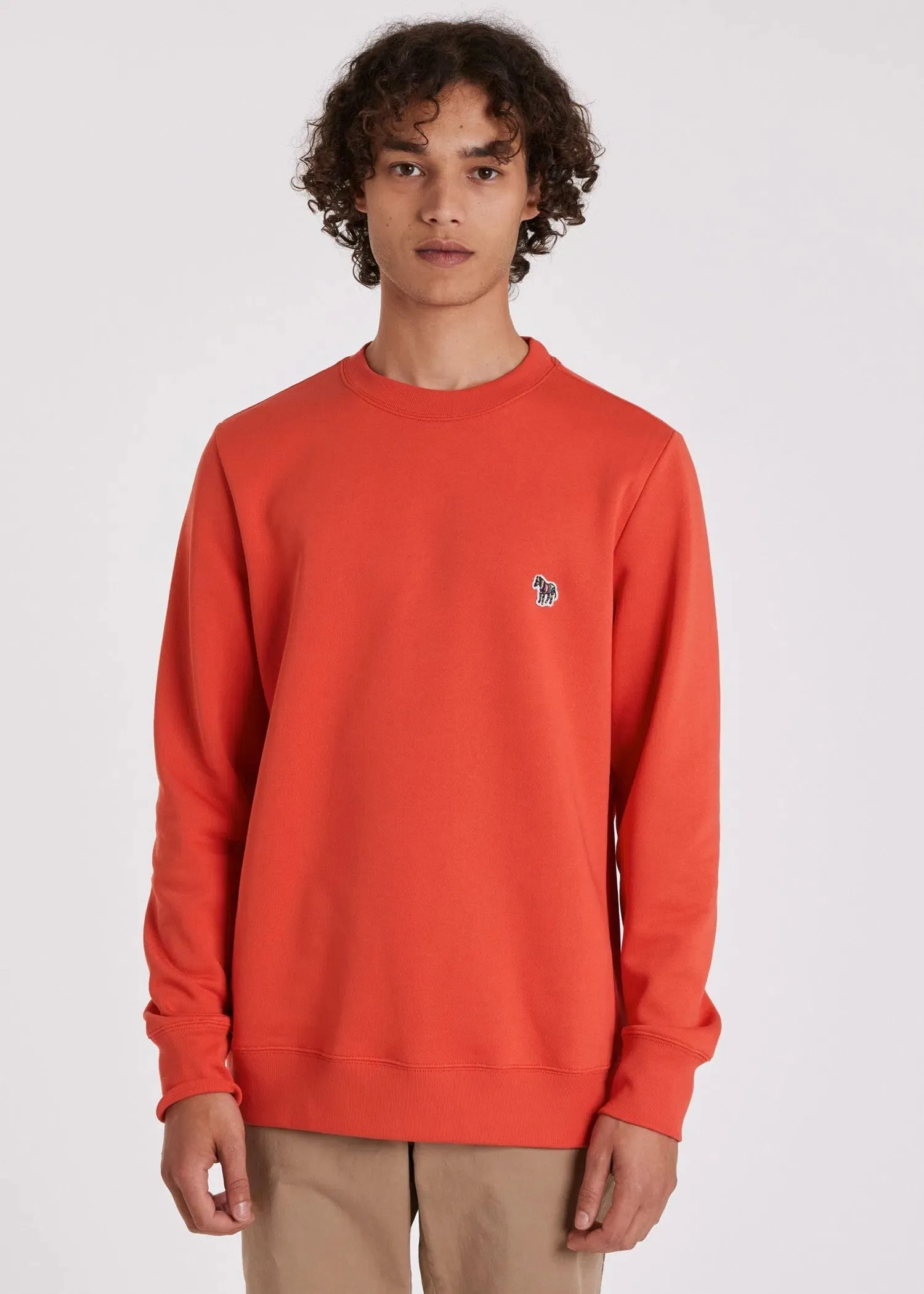 Paul Smith Sweatshirt Reg Fit Zebra Logo Paul Smith Sweatshirt Reg Fit Zebra Logo