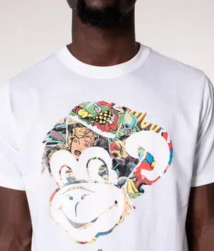 Paul Smith Tshirt Reg Fit SS Monkey Comic Paul Smith Tshirt Reg Fit SS Monkey Comic