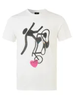 Paul Smith Tshirt SS Reg Fit Heart Cycle