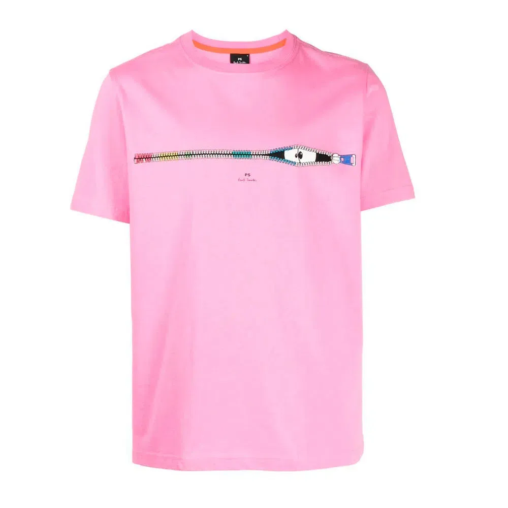 Paul Smith Tshirt SS Reg Fit Zip Paul Smith Tshirt SS Reg Fit Zip