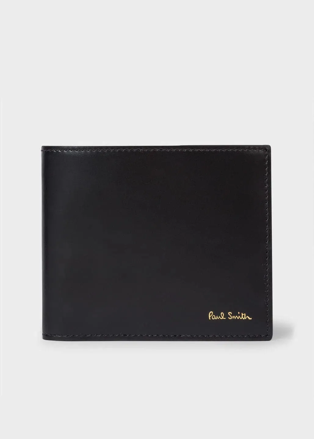 Paul Smith Wallet Billfold Signature Stripe, Black Paul Smith Wallet Billfold Signature Stripe, Black