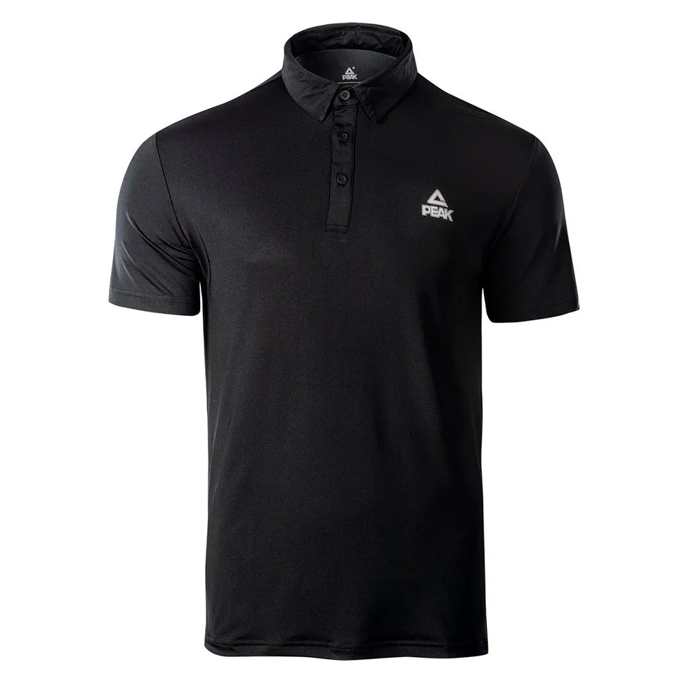 Peak F692811 Kortermet Poloskjorte, Black