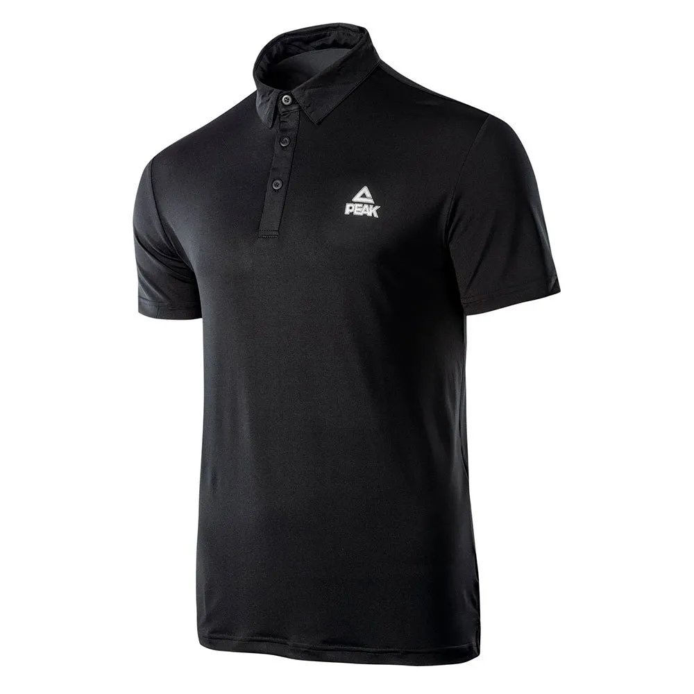 Peak F692811 Kortermet Poloskjorte, Black