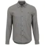 PEARL iZUMi Rove Flannel Skjorte Med Lange Ermer, Smoke grey / stone weave, XXL