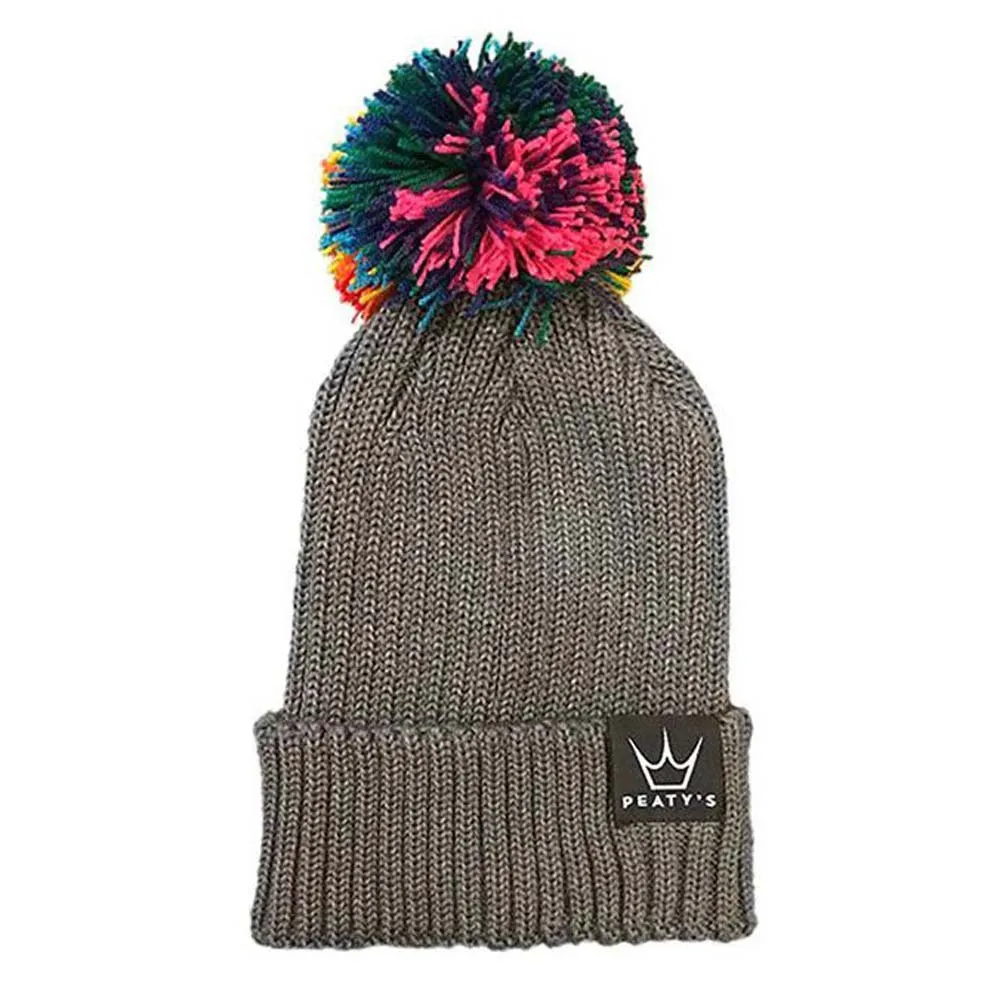 Peaty's Merino Bobble Lue, Gray