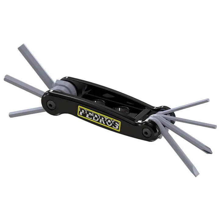 Pedros Folding Hex/screwdriver Multiverktøy, Black, One Size
