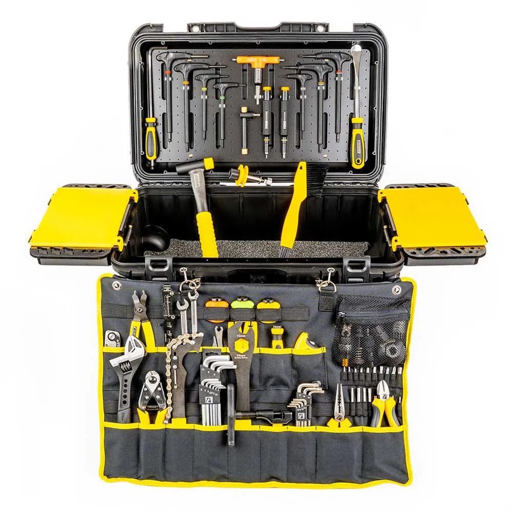 Pedros Master 4.0 Verktøykasse, Black / yellow, One Size