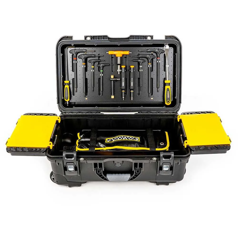 Pedros Master 4.0 Verktøykasse, Black / yellow, One Size