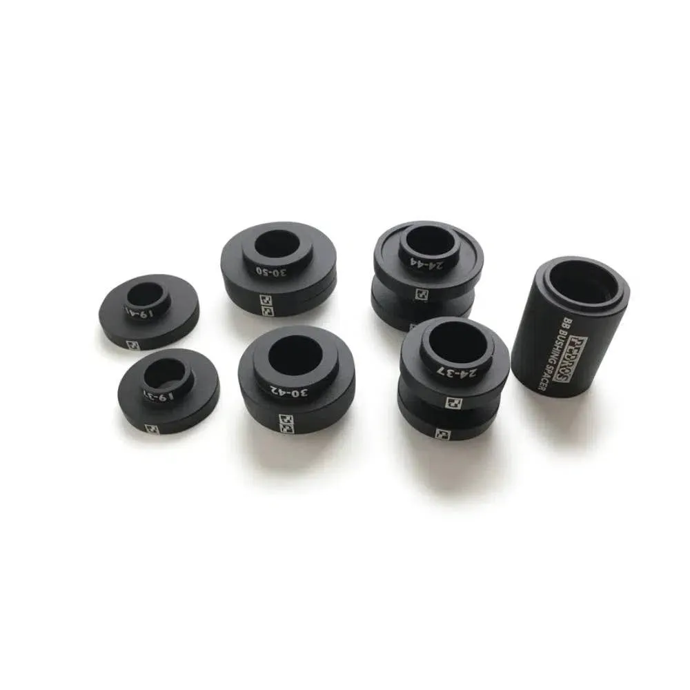 Pedros PEDRO'S BOTTOM BRACKET BUSHING SET, Black, One Size
