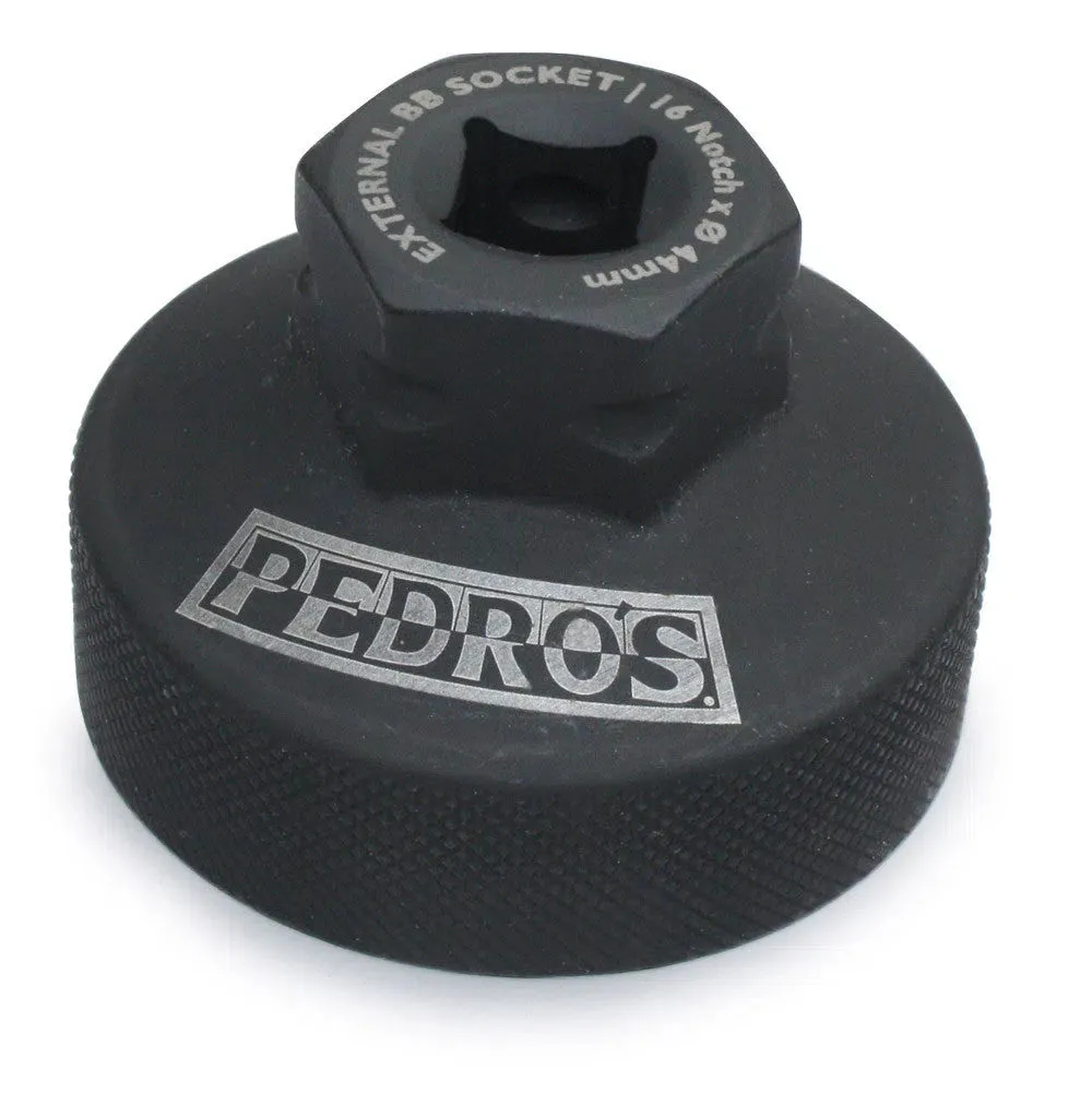 Pedros PEDRO'S EXTERNAL BOTTOM BRACKET, Black, One Size Pedros PEDRO'S EXTERNAL BOTTOM BRACKET, Black, One Size