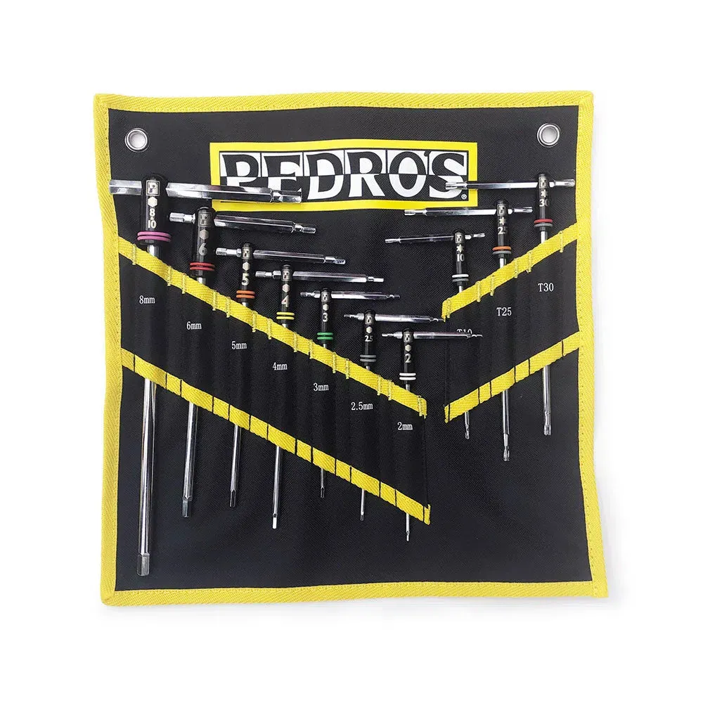 Pedros PEDRO'S MASTER THANDLE SET II, With pouch