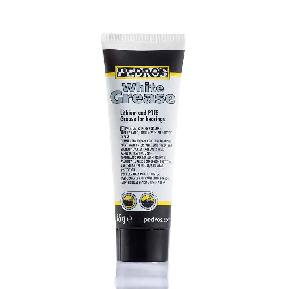 Pedros PEDRO'S WHITE GREASE, White / black, 85 GRAMS