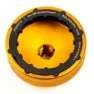 Pedros Pro 10 Adapters Kranklagerkopp, Gold, One Size
