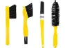 Pedros Pro Brush Kit Reinigungsbürstenset, Black