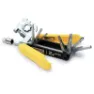 Pedros Rx Micro 20 Multiverktøy, Black / yellow, One Size