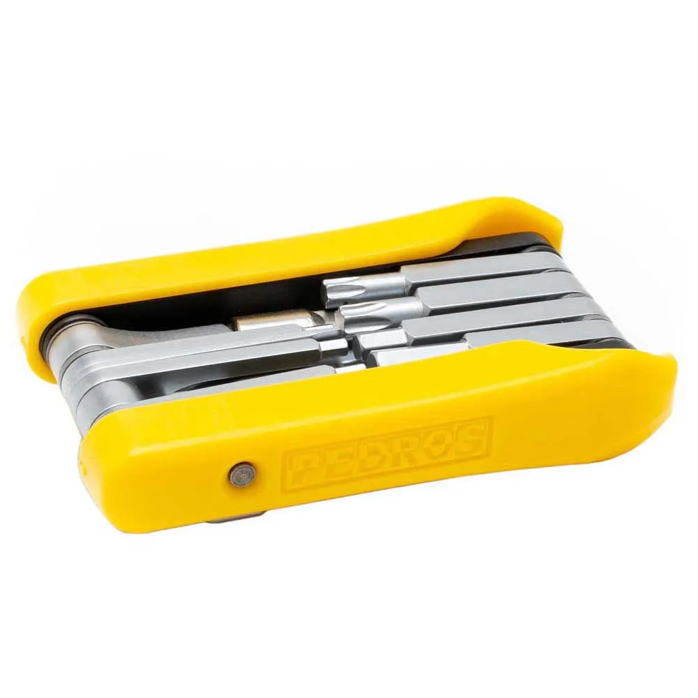 Pedros Rx Micro-21 Multiverktøy, Yellow / silver, One Size